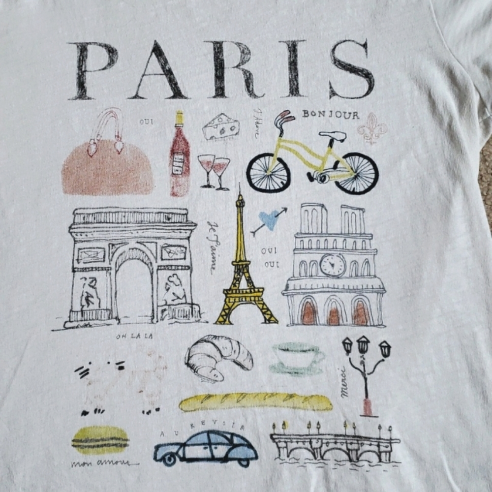 J. Crew Collectors Tee - Paris